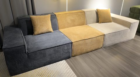 Aurora Tofu Block A Modular Compress Sofa (K-07) — product photo 1