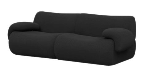 Aurora Lemi Deep-Seat Compress Sofa (K-14) — Dual armrest double seat